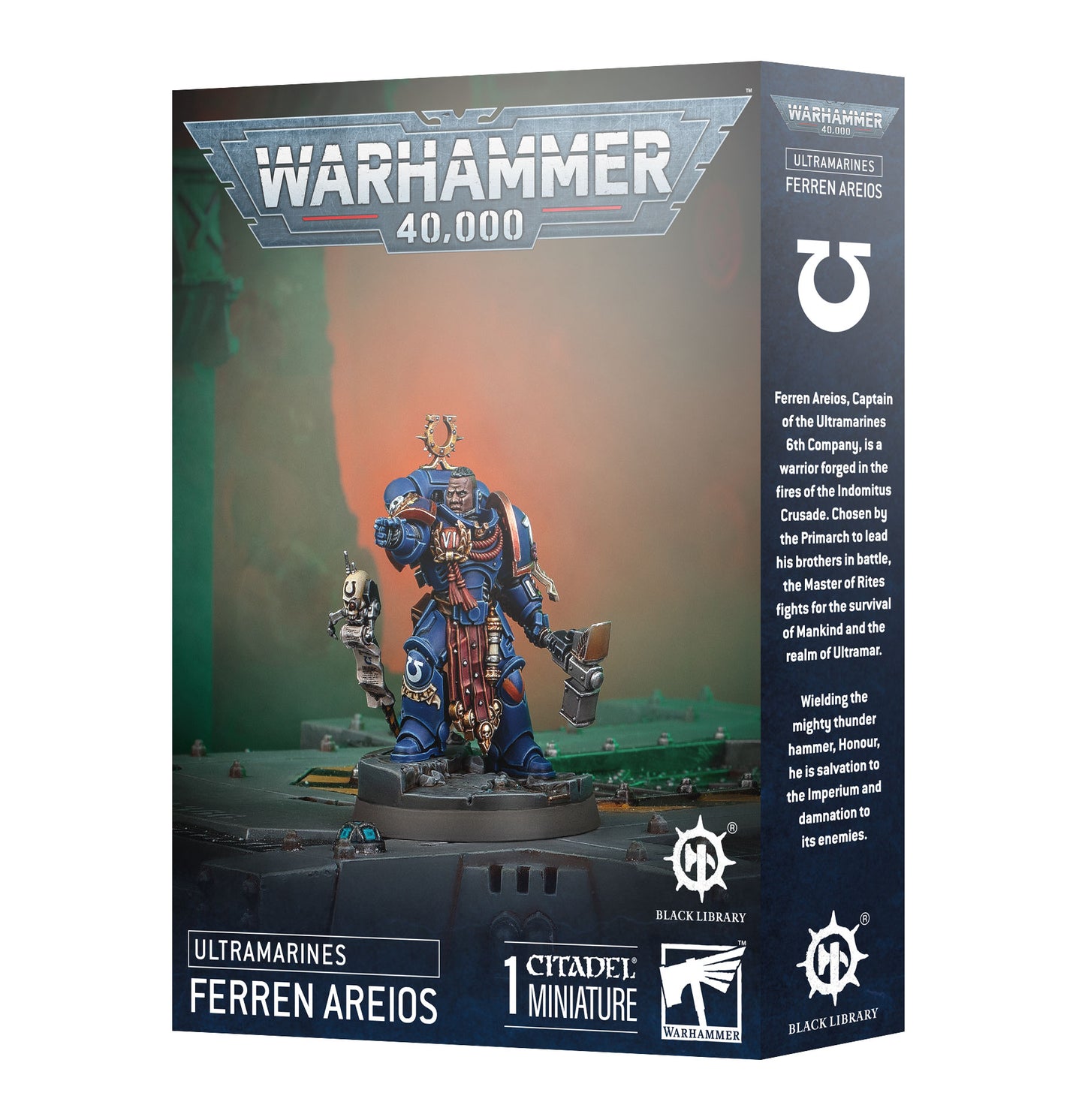 Games Workshop Warhammer 40K Ultramarines: Ferren Areios 55-37