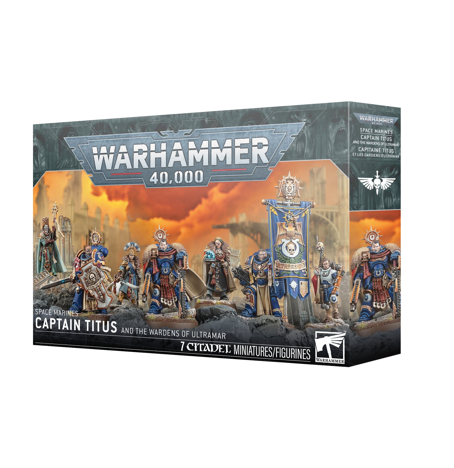 Games Workshop Warhammer 40,000 Space Marines Captain Titus and the Wardens of Ultramar 55-76