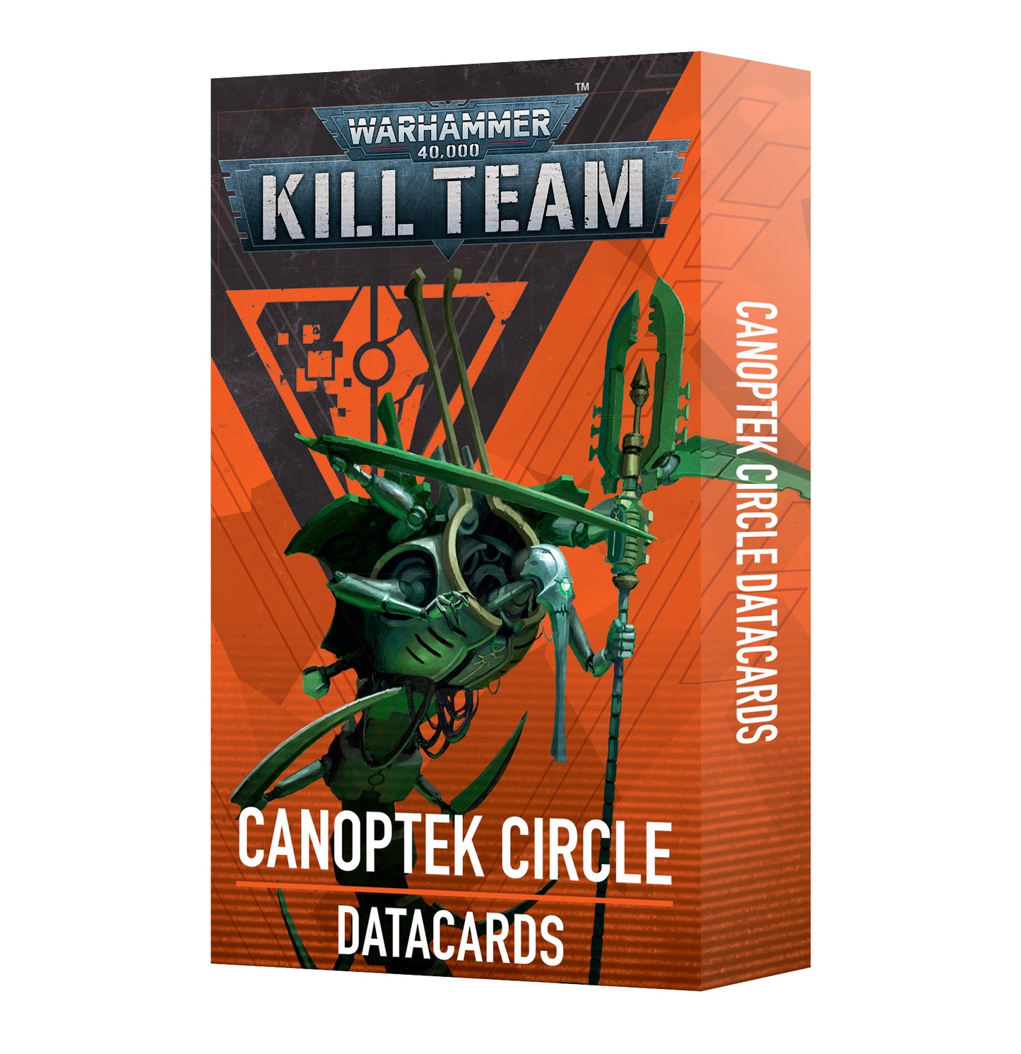 Games Workshop Warhammer 40K Necrons Kill Team Datacards Canoptek Circle English Cards 102-71